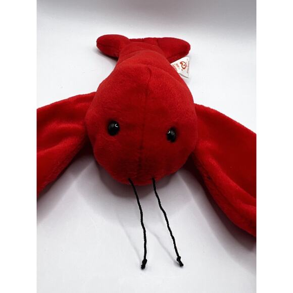 TY Beanie Baby Babies Stuffed Animal Plush Pinchers Lobster 1993 - Picture 5 of 10